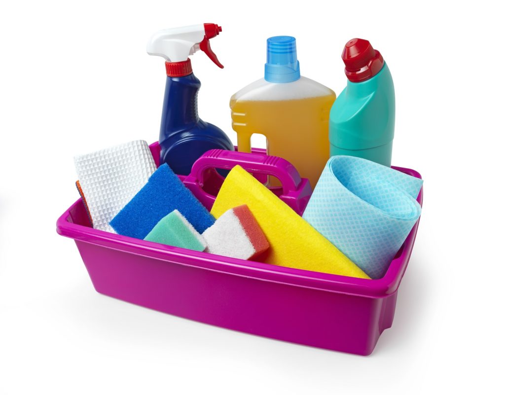 How to Put Together a Cleaning Caddy - Mack Maids, House Cleaning, Office  Cleaning